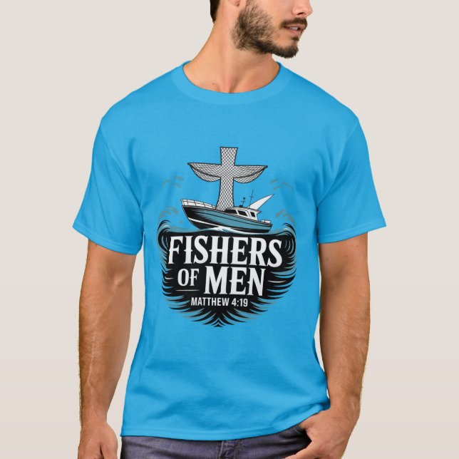 Camiseta Fishers Of Men Christian  (Frente)