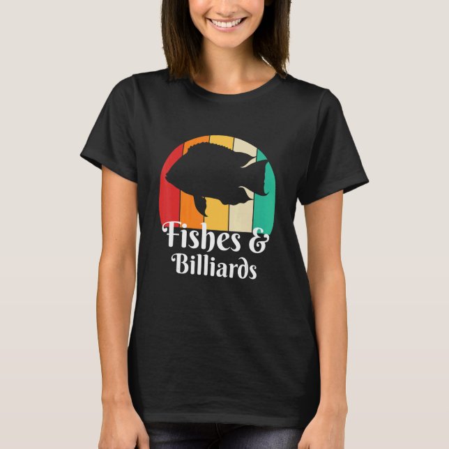 Camiseta Fishes And Billards (Frente)