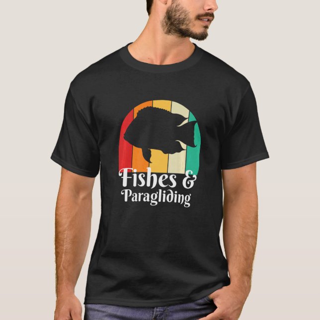 Camiseta Fishes And Paragliding   (Frente)
