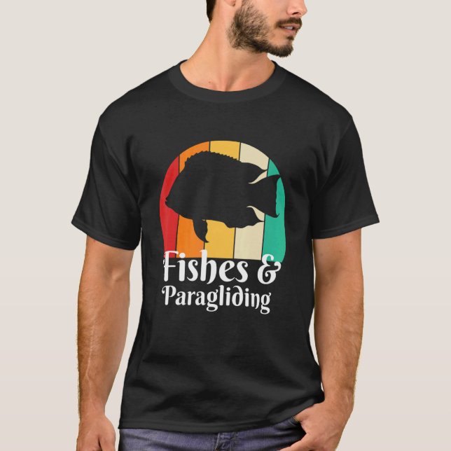 Camiseta Fishes And Paragliding (Frente)