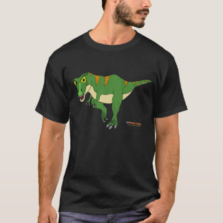 Camiseta Fishfry projeta o t-shirt adulto unisex de T-rex