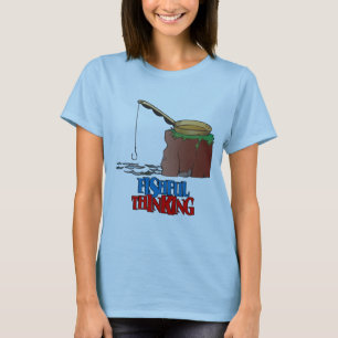 Camiseta Fishful que pensa a pesca engraçada