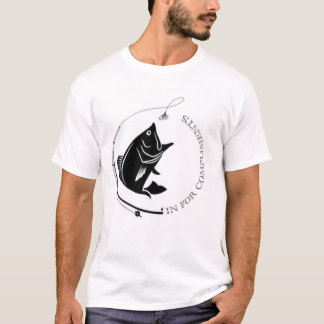 Camiseta Fish'In para o t-shirt dos cumprimentos