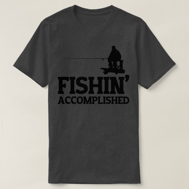 Camiseta Fishin Realizado (Frente do Design)