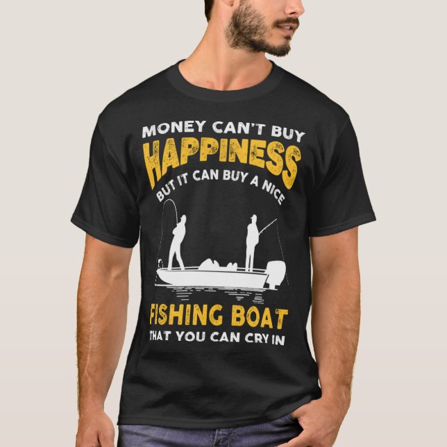 Camiseta Fishing Boat Joke Saying For Bass Fisherman Dad (Frente)