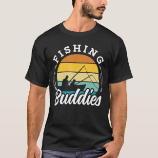 Camiseta Fishing Buddies Buddy Fisher Fisherman gift
