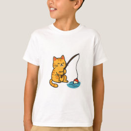 Camiseta Fishing Cat - T-Shirt