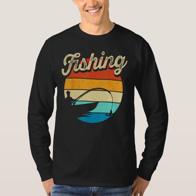 Camiseta Fishing Dad  Fathers Day for Men 3 (Frente)