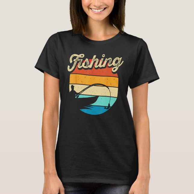 Camiseta Fishing Dad  Fathers Day for Men 3 (Frente)