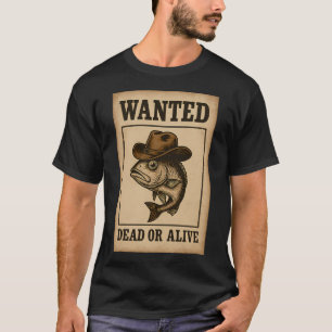 Camiseta Fishing de Bass Engraçado Dia da Independência Pat
