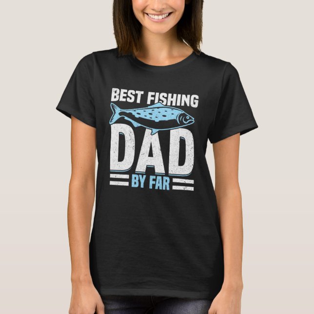 Camiseta Fishing Fisherman Father Fisher Dad Fish  5 (Frente)