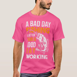 Camiseta Fishing Fisherman Fisher Fish798 