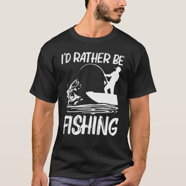 Camiseta Fishing For Men Women Fisherman Bait Boat Trip (Frente)