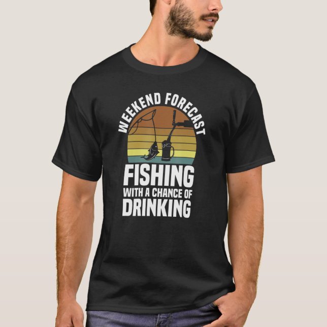 Camiseta Fishing Hook Fish  Rods (Frente)