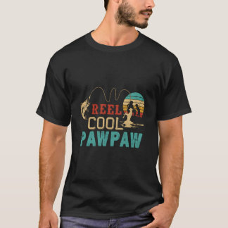 Camiseta Fishing Reel Pawpaw Fatherâ€™S Day Fisher Pawpaw