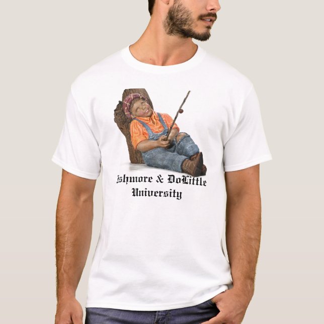 Camiseta Fishmore & universidade de DoLittle (Frente)