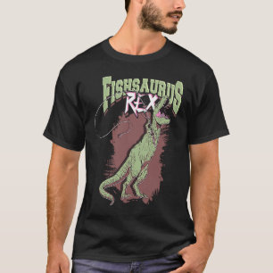 Camiseta Fishsaurus rex u2013 Trout Fisheries Rex