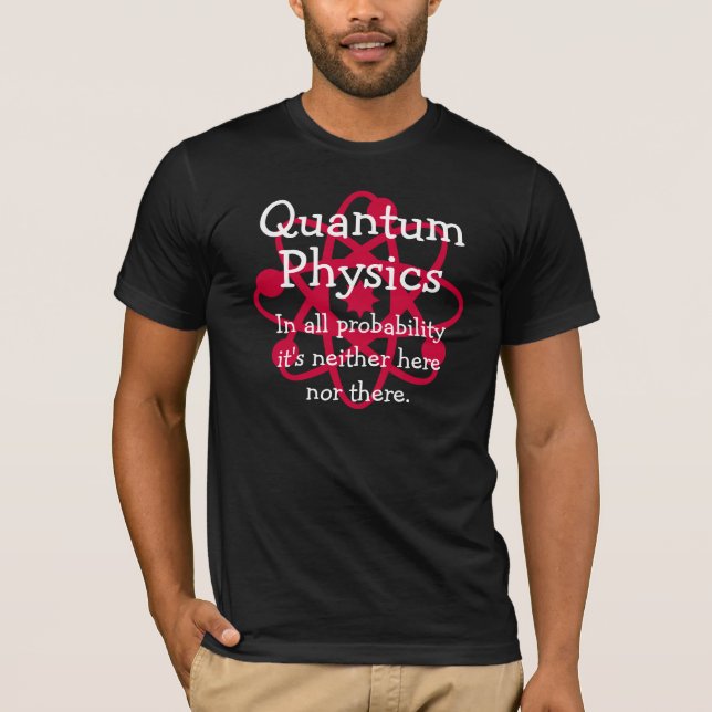 Camiseta Física de quantum (Frente)