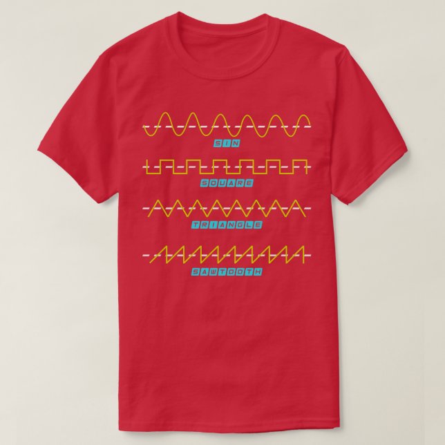Camiseta Física do Nerd de Ciência e Presente (Frente do Design)