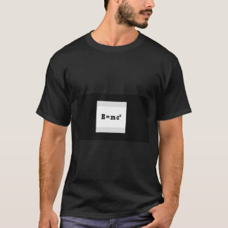 Camiseta Física E=mc² | Equação de Equivalência Ma