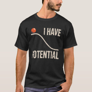 Camiseta Física Engraçada Eu Tenho Energia Potencial Camise