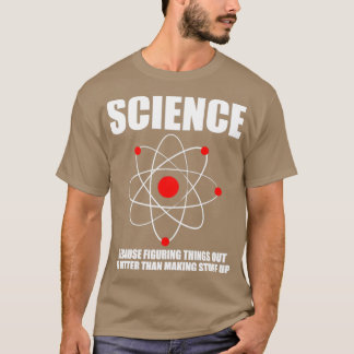 Camiseta Física química dos átomos de ciência