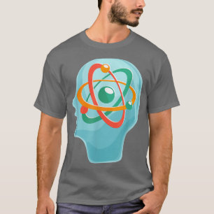 Camiseta Físico Cientista Atom Eletroncientista Quantum