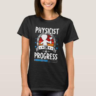 Camiseta Físico em Andamento Estudante