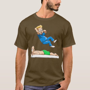 Camiseta Físio fisioterapeuta engraçado na luta
