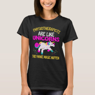 Camiseta Fisioterapeuta Unicorn, Fisio Magical do Unicórnio