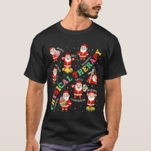 Camiseta Fisioterapia de Natal Santa Therast Xmas P