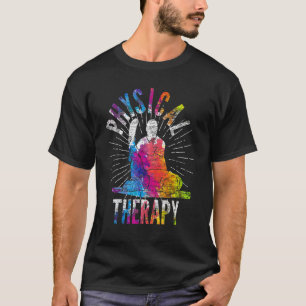 Camiseta Fisioterapia Terapêutica Física Colorida