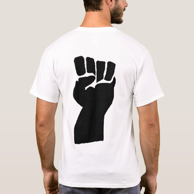 Camiseta Fist. Justiça (Verso)