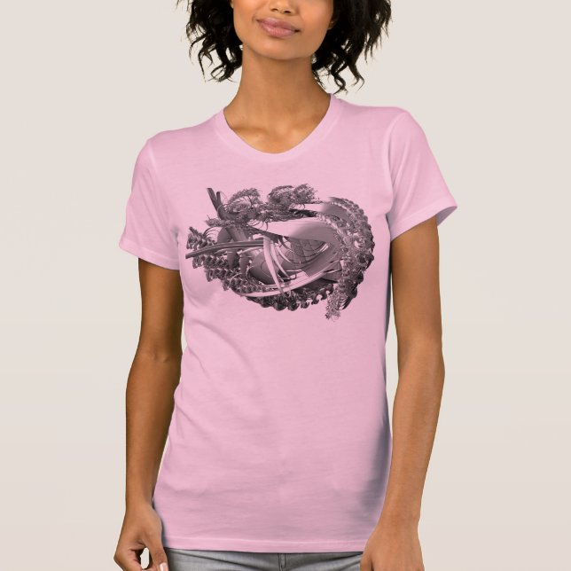 Camiseta fistful of fractals (Frente)