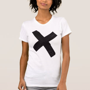 Camiseta fita adesiva