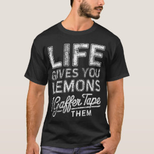 Camiseta Fita adesiva engraçada para técnico de teatro