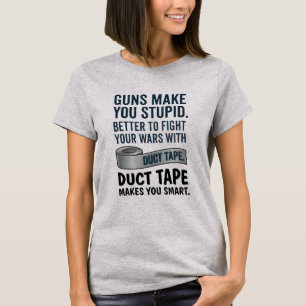 Camiseta Fita Adesiva Faz Você Inteligente