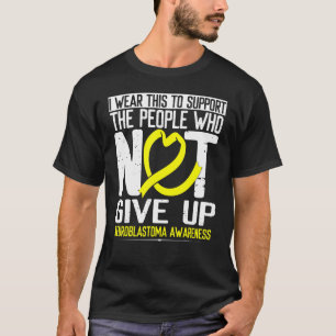 Camiseta Fita Amarela Não Desiste Do Sobrevivente Neurobla