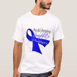Camiseta Fita Ankylosing da consciência de Spondylitis
