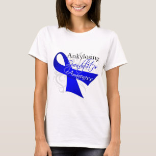 Camiseta Fita Ankylosing da consciência de Spondylitis