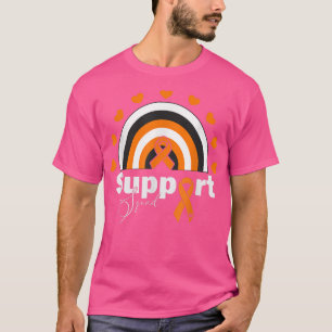 Camiseta Fita arco-íris esquadra de suporte a consciência A