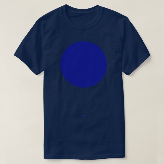 Camiseta Fita Azul Crayola Circular (Frente do Design)