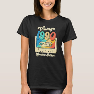 Camiseta Fita Cassete 1990 32º, 32 anos, a melhor