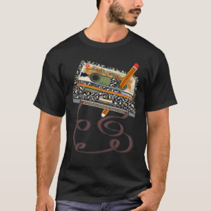 Camiseta Fita cassete anos 80 90 Lápis Retro Vinta gif