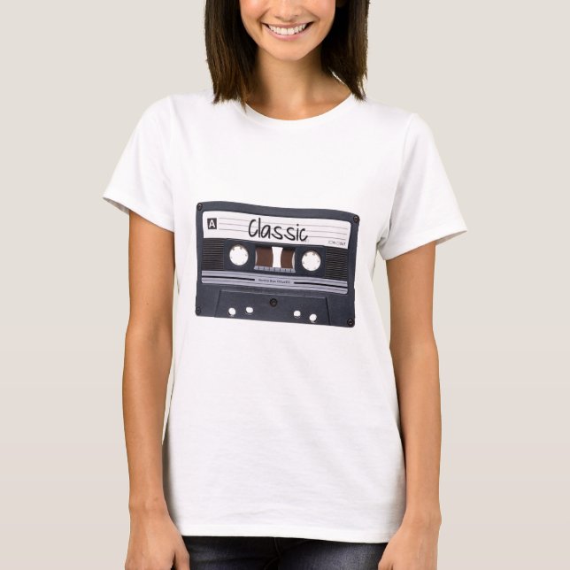 Camiseta Fita Cassete Clássica (Frente)