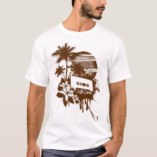 Camiseta Fita Cassete do Paraíso Tropical Vintage Estética