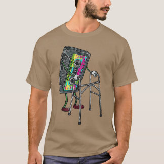 Camiseta Fita cassete Mitape engraçada dos anos 80 Piada de