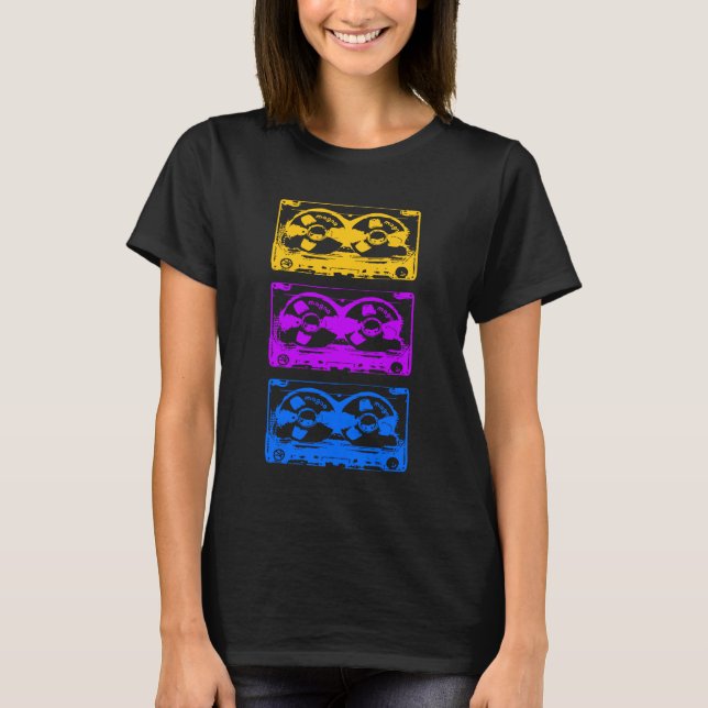 Camiseta Fita Cassete Retrô (Frente)