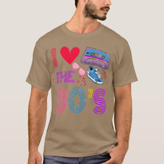 Camiseta Fita Cassete Retro Eu Amo Os Anos 80 Fantasia Eu C