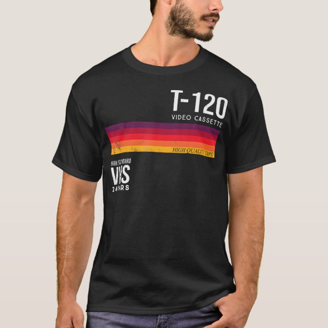 Camiseta Fita Cassete Vhs (Frente)